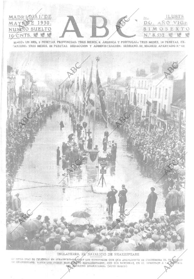 ABC MADRID 01-05-1930 página 1
