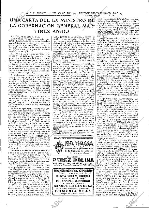 ABC MADRID 01-05-1930 página 17