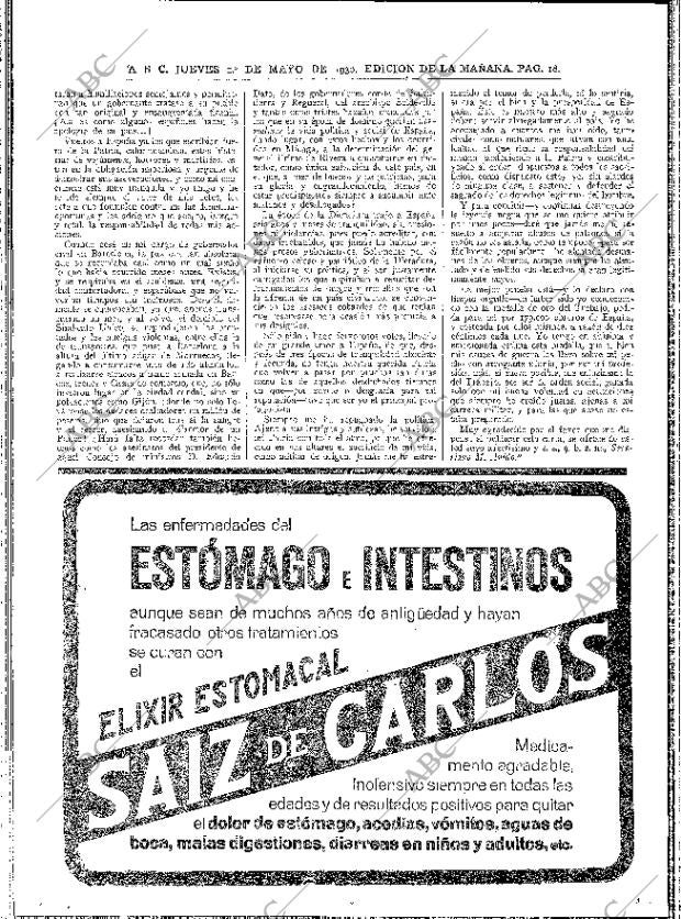 ABC MADRID 01-05-1930 página 18