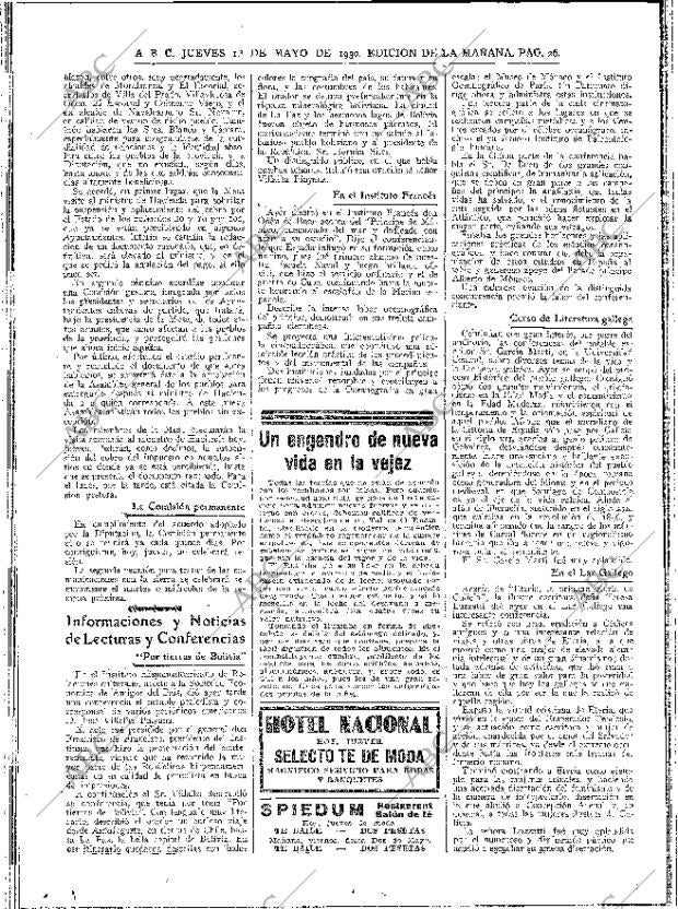 ABC MADRID 01-05-1930 página 26
