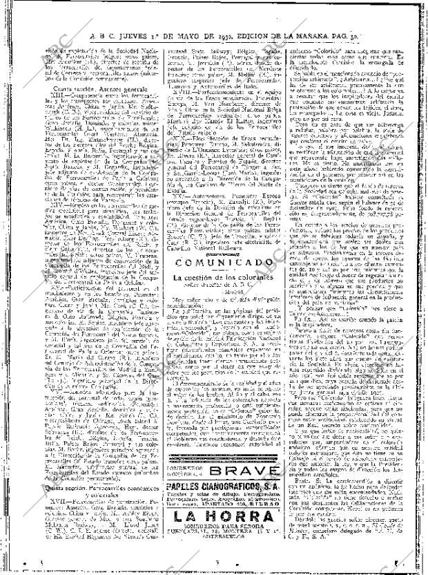 ABC MADRID 01-05-1930 página 30