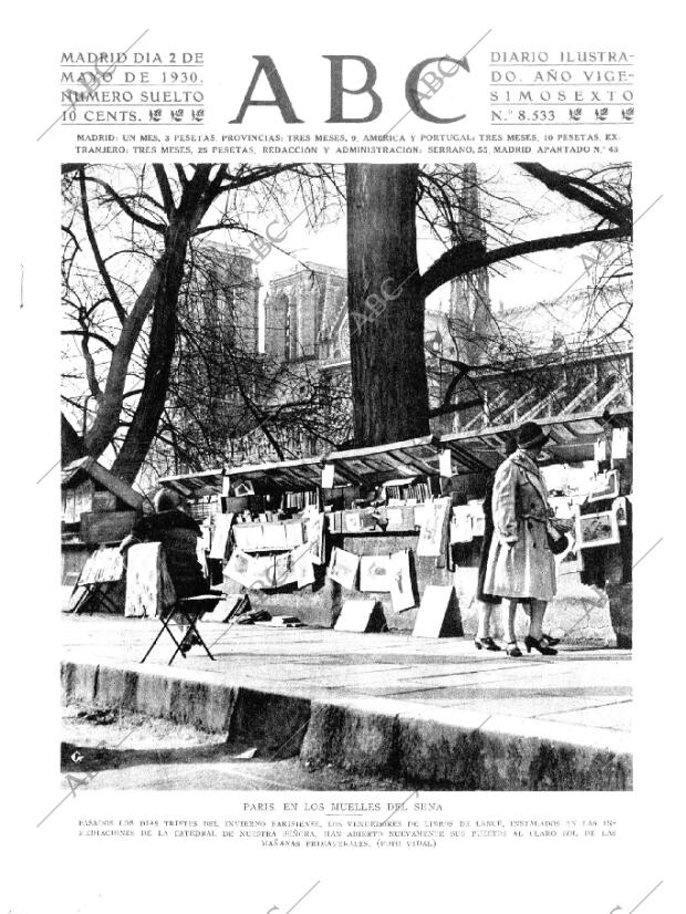 ABC MADRID 02-05-1930 página 1
