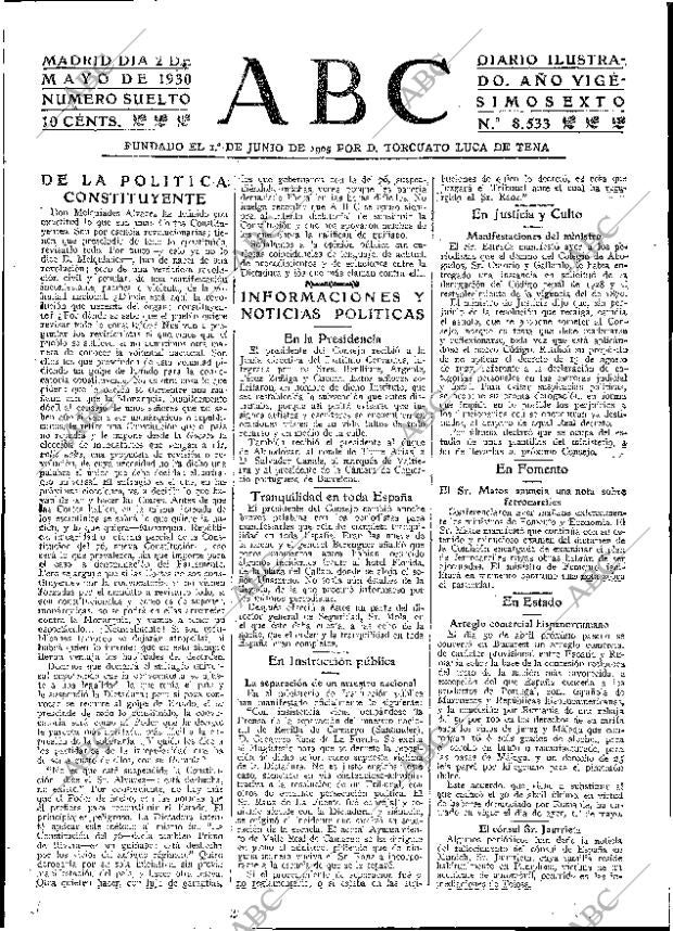 ABC MADRID 02-05-1930 página 15