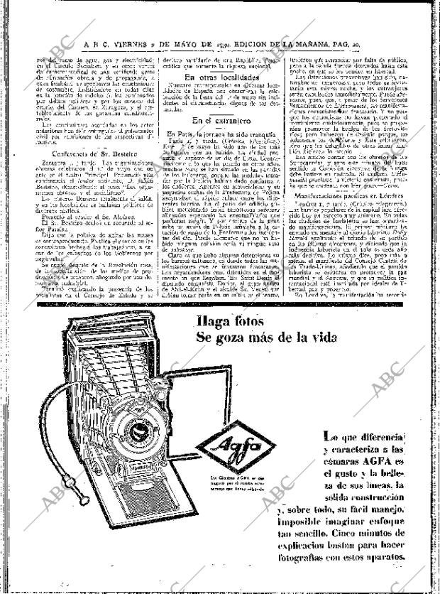 ABC MADRID 02-05-1930 página 20