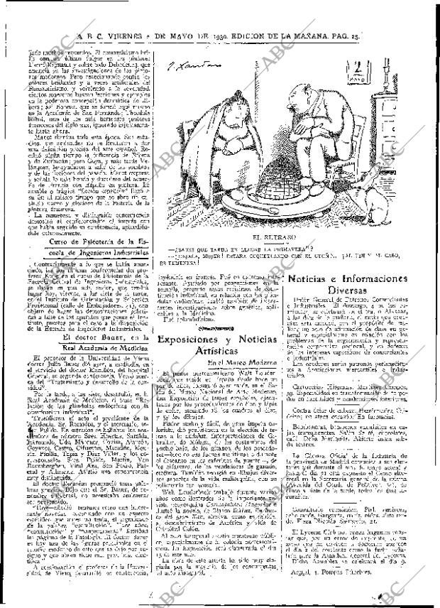 ABC MADRID 02-05-1930 página 25
