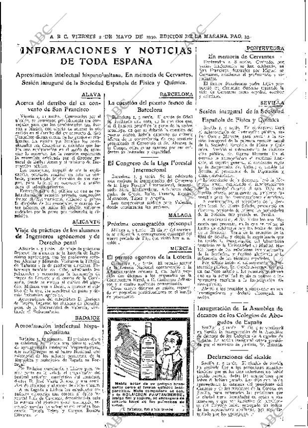 ABC MADRID 02-05-1930 página 33