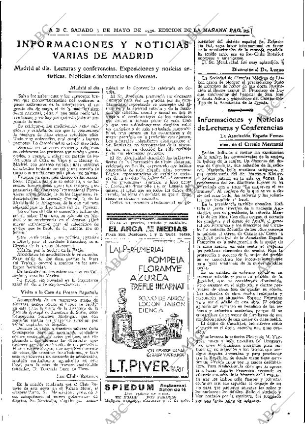 ABC MADRID 03-05-1930 página 23