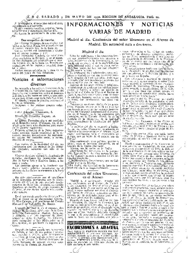 ABC SEVILLA 03-05-1930 página 20