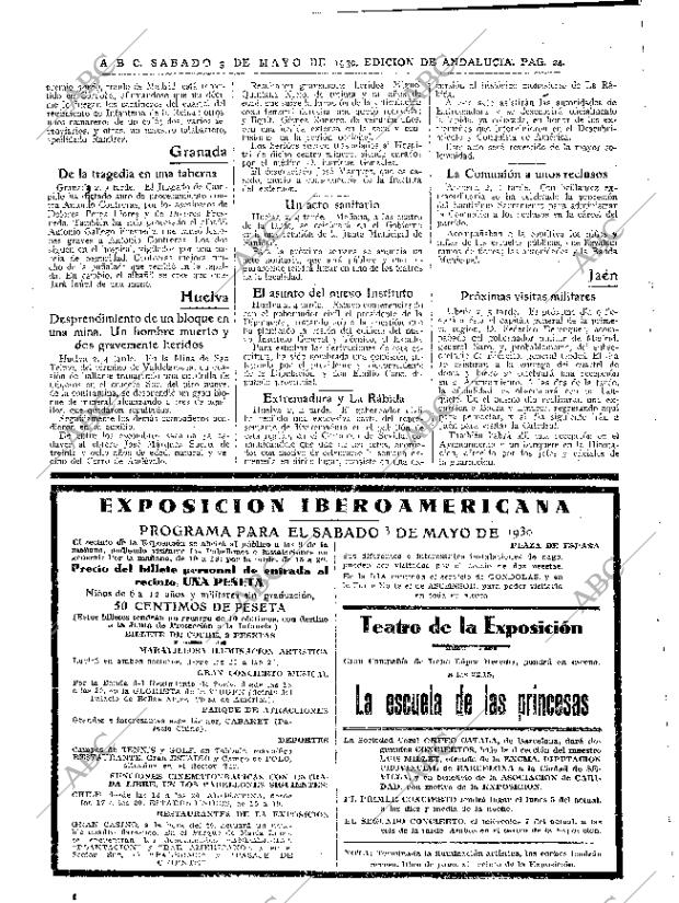 ABC SEVILLA 03-05-1930 página 22