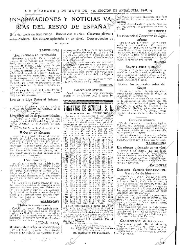 ABC SEVILLA 03-05-1930 página 23