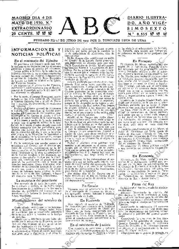 ABC MADRID 04-05-1930 página 23