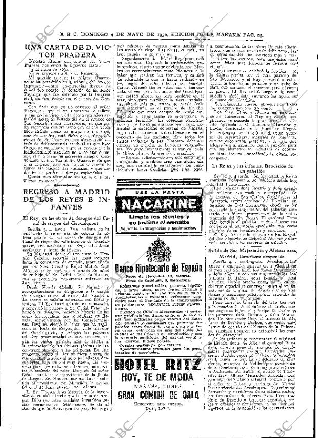 ABC MADRID 04-05-1930 página 25