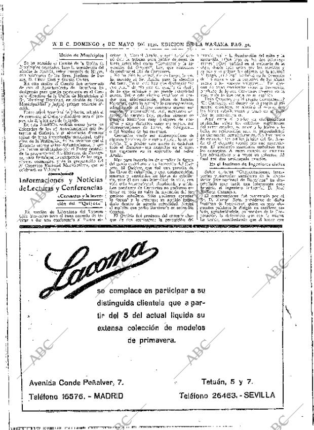 ABC MADRID 04-05-1930 página 32