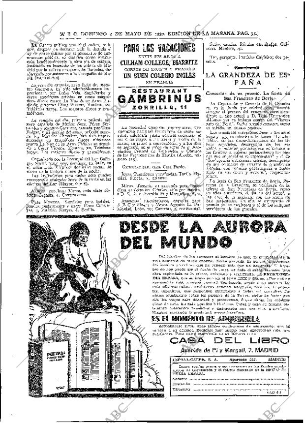 ABC MADRID 04-05-1930 página 35