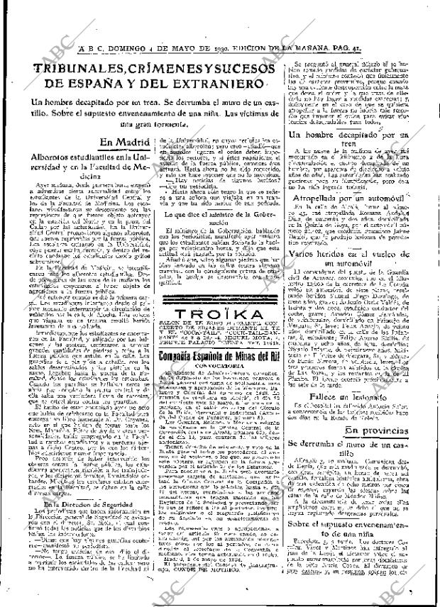 ABC MADRID 04-05-1930 página 41
