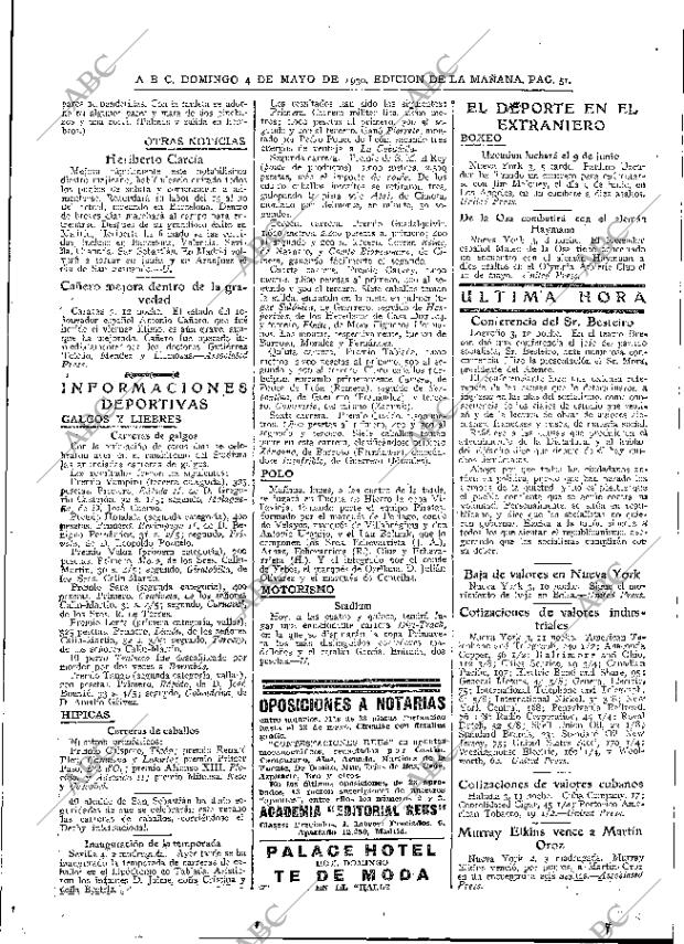 ABC MADRID 04-05-1930 página 51