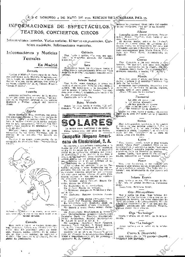 ABC MADRID 04-05-1930 página 53