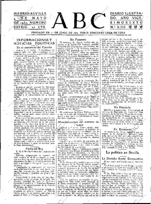ABC SEVILLA 04-05-1930 página 23