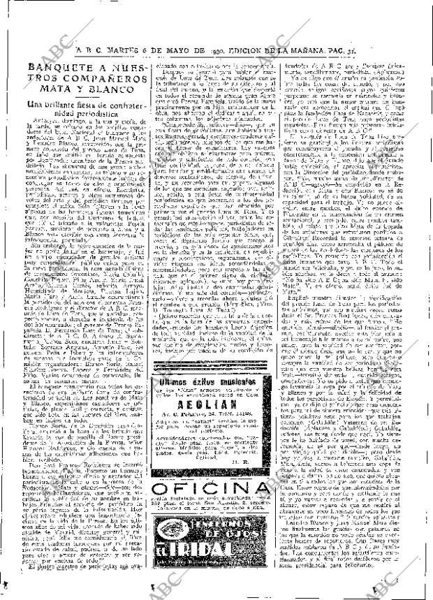 ABC MADRID 06-05-1930 página 31