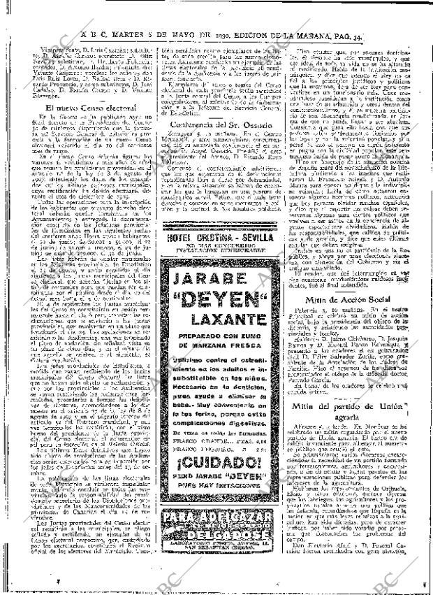ABC MADRID 06-05-1930 página 34