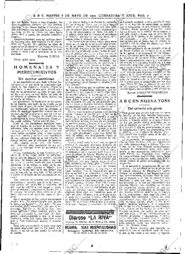 ABC MADRID 06-05-1930 página 7