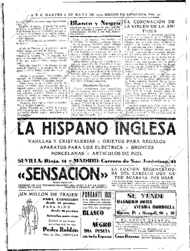 ABC SEVILLA 06-05-1930 página 42