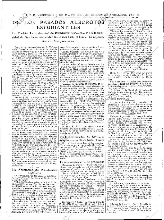 ABC SEVILLA 07-05-1930 página 23