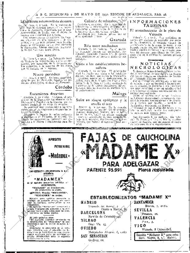 ABC SEVILLA 07-05-1930 página 28