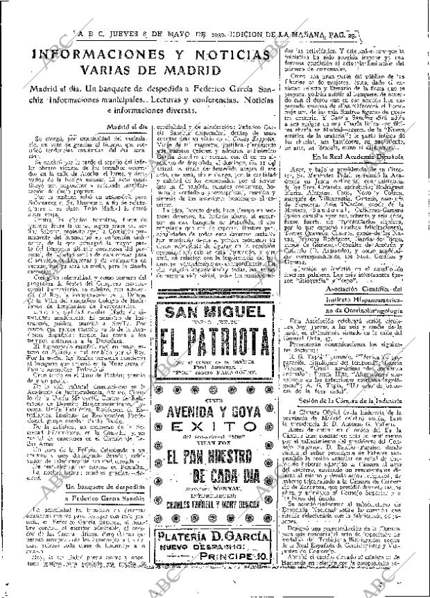 ABC MADRID 08-05-1930 página 23