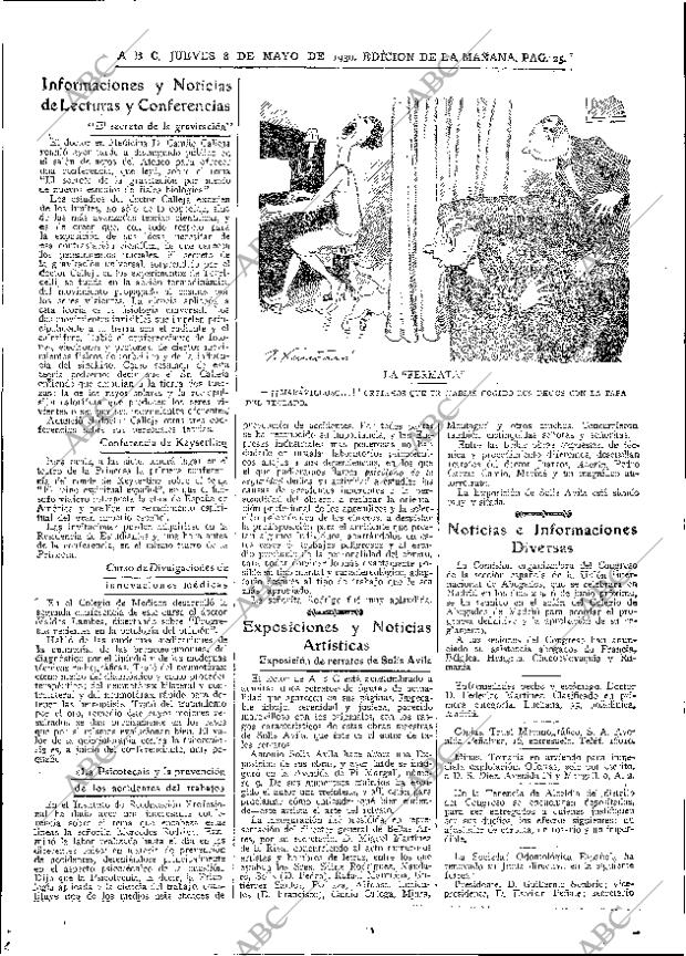 ABC MADRID 08-05-1930 página 25