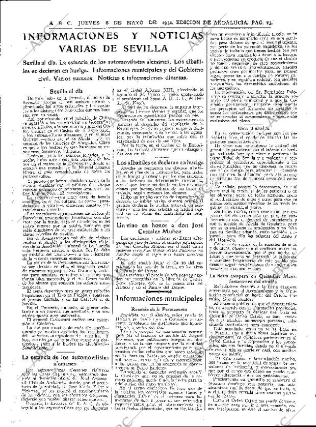 ABC SEVILLA 08-05-1930 página 23