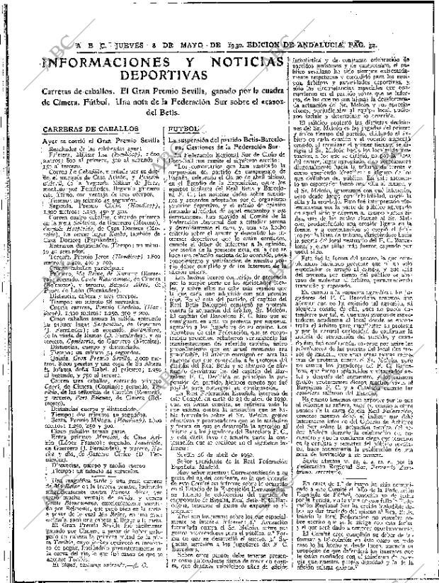 ABC SEVILLA 08-05-1930 página 32