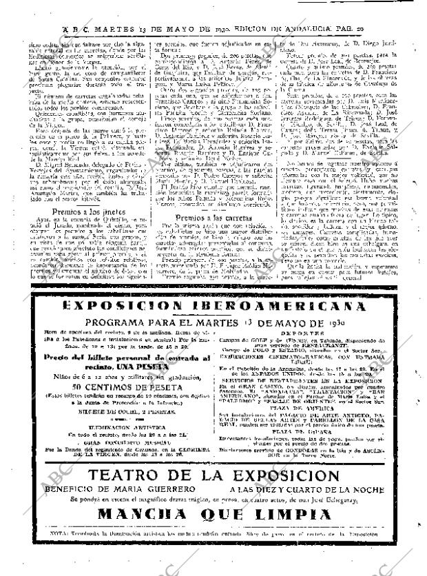 ABC SEVILLA 13-05-1930 página 20