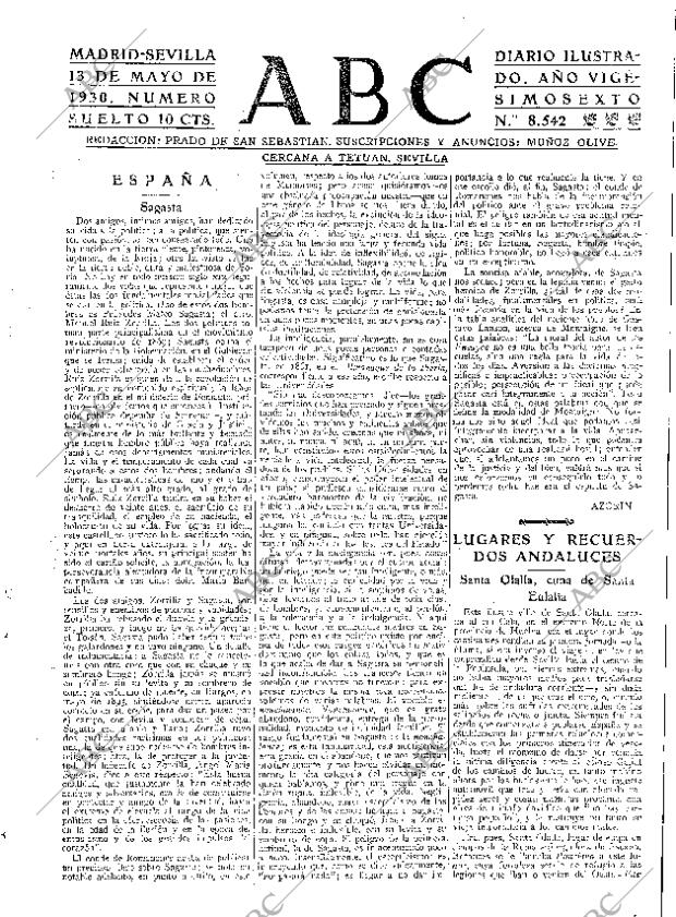 ABC SEVILLA 13-05-1930 página 3