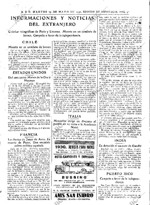 ABC SEVILLA 13-05-1930 página 31