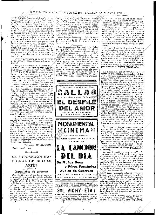 ABC MADRID 14-05-1930 página 11