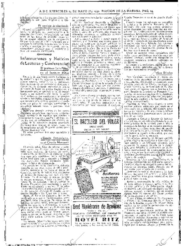ABC MADRID 14-05-1930 página 24