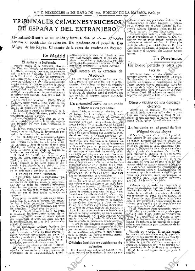 ABC MADRID 14-05-1930 página 31