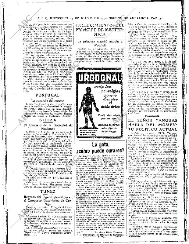 ABC SEVILLA 14-05-1930 página 30