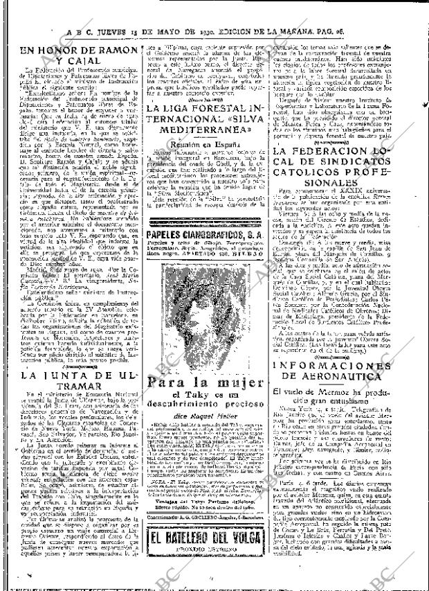 ABC MADRID 15-05-1930 página 26