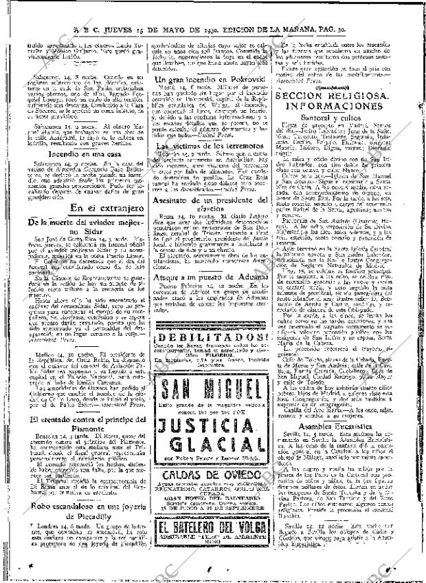 ABC MADRID 15-05-1930 página 30