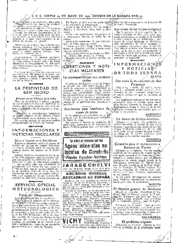 ABC MADRID 15-05-1930 página 33