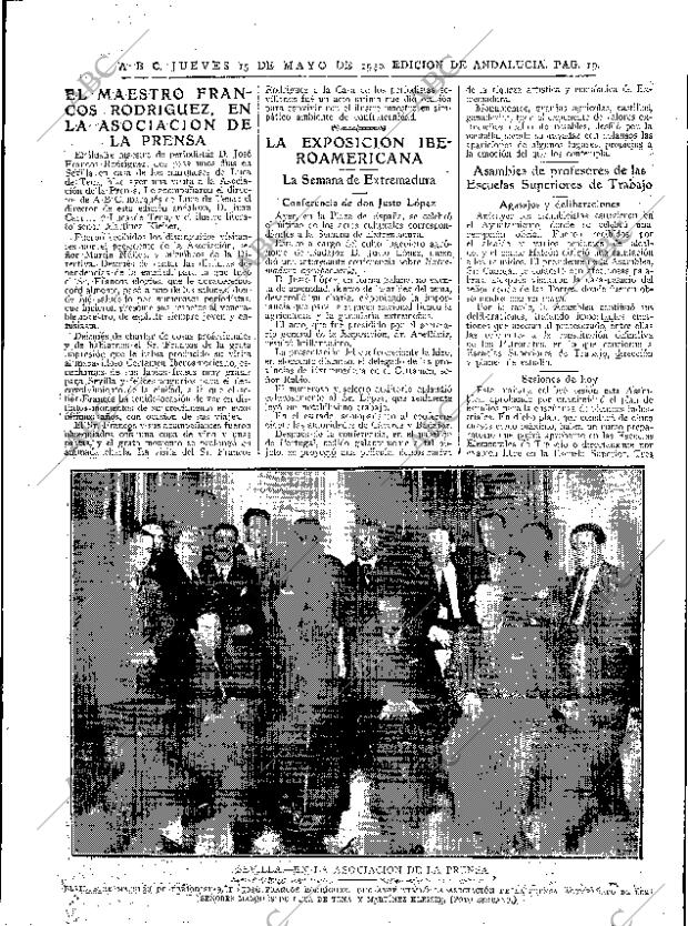 ABC SEVILLA 15-05-1930 página 19
