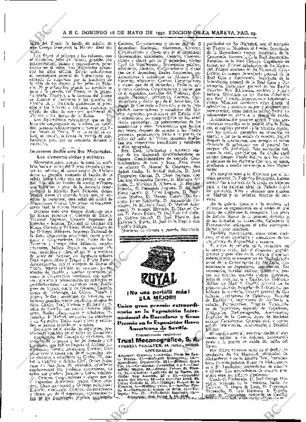 ABC MADRID 18-05-1930 página 23