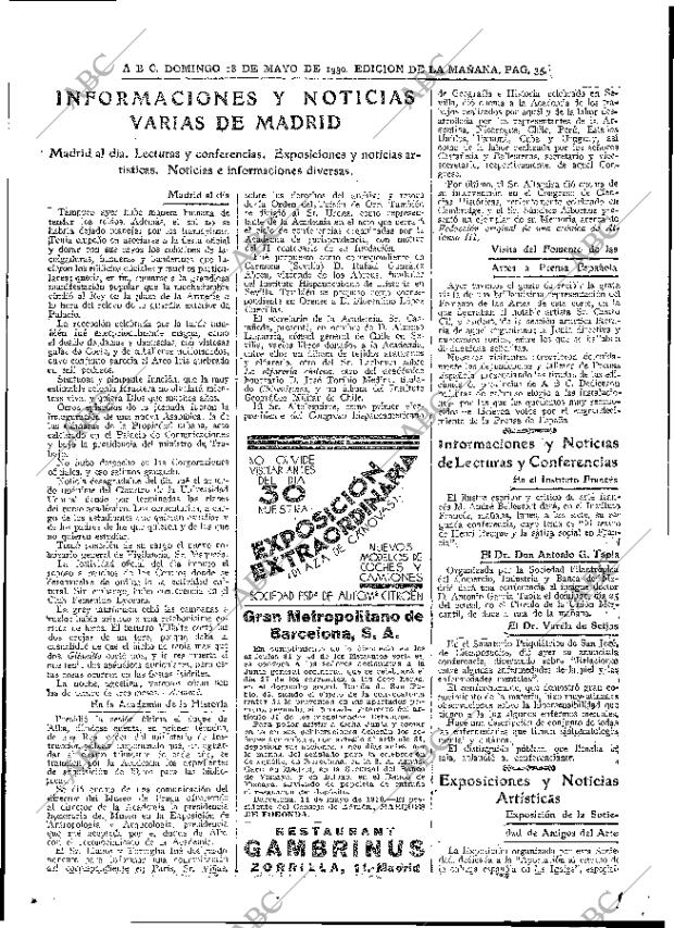 ABC MADRID 18-05-1930 página 33