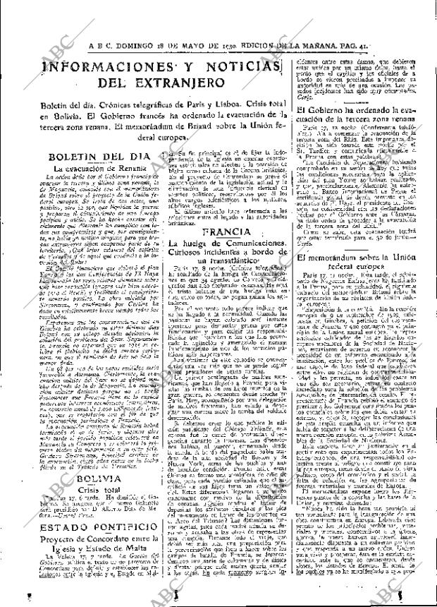 ABC MADRID 18-05-1930 página 39