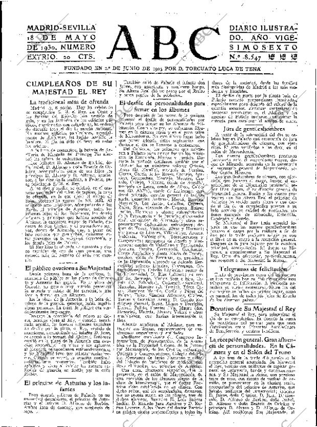 ABC SEVILLA 18-05-1930 página 19