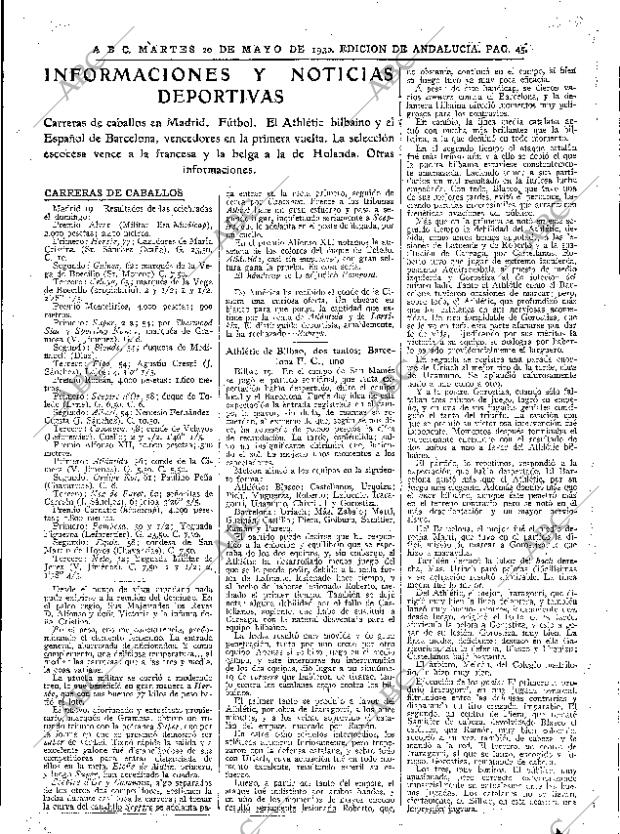 ABC SEVILLA 20-05-1930 página 45