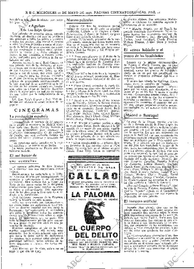 ABC MADRID 21-05-1930 página 11