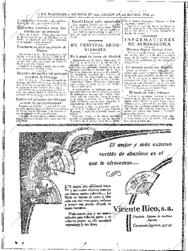 ABC MADRID 21-05-1930 página 32